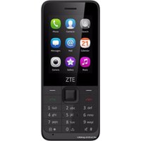 Кнопочный телефон ZTE F327s (черный)