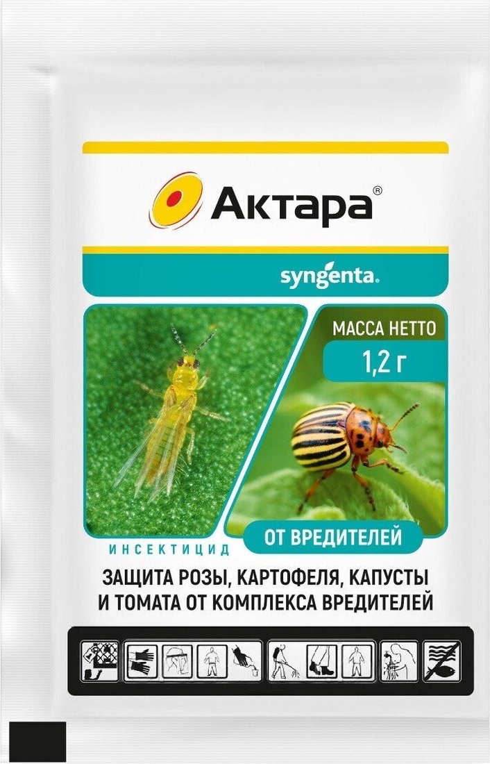 

Инсектицид Syngenta Актара ВДГ (1.2 г)
