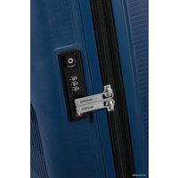 Чемодан-спиннер American Tourister Aerostep Navy Blue 55 см