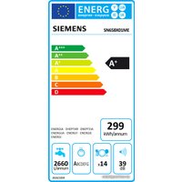 Встраиваемая посудомоечная машина Siemens SN658X01ME