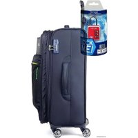 Чемодан-спиннер Mironpan 50161-2-L 76 см (синий)