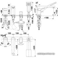 Смеситель Armatura Mokait 5535-210-81