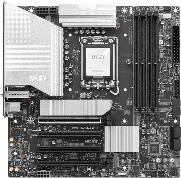

Материнская плата MSI Pro B860M-A WiFi