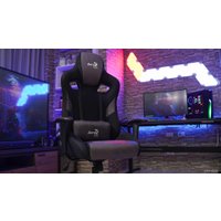 Игровое (геймерское) кресло AeroCool Count Iron Black (черный/серый)