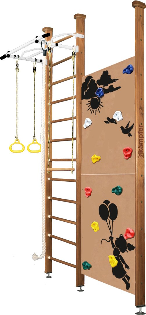 

Детский спортивный комплекс Kampfer Jungle Ceiling Girl (3 м, ореховый/белый)