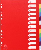 Разделитель документов Exacompta Maxi 4812E (ассорти)