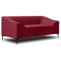 Диван Brioli Тони двухместный (V8/вишневый)