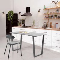 Обеденная группа Millwood Уэльс Л18 120x70х75 (бетон/графит)