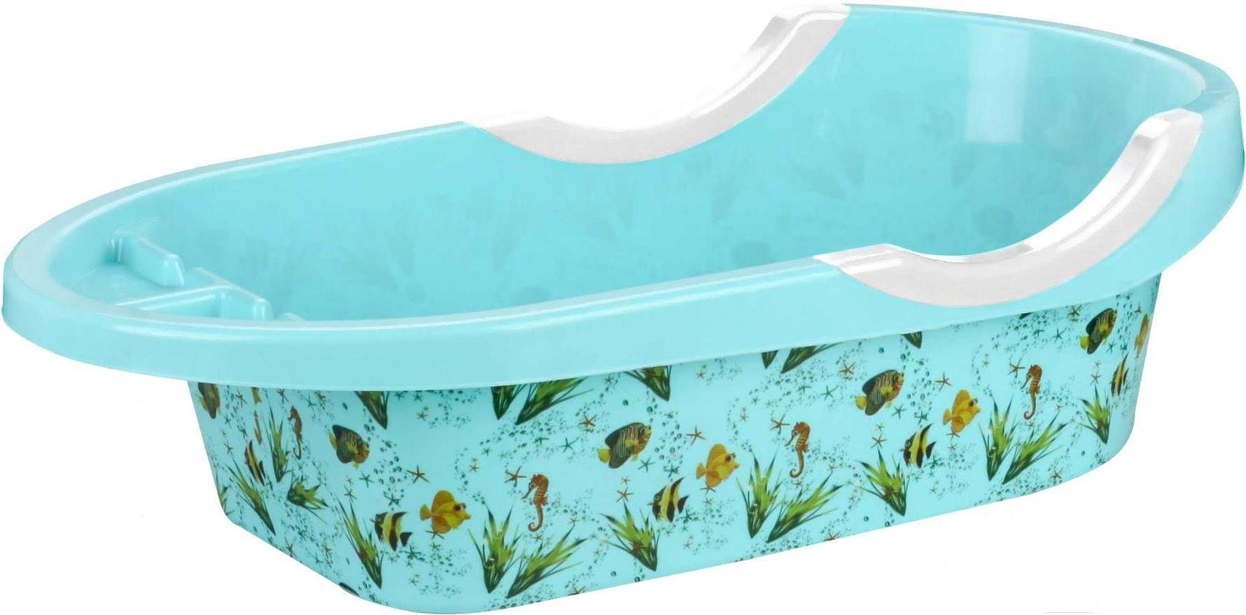 

Ванночка для купания Альтернатива Рыбки (бирюзовый)