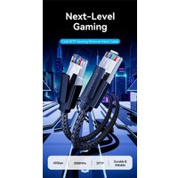 Кабель Vention IKOBN RJ45 - RJ45 (15 м, черный) в Лиде