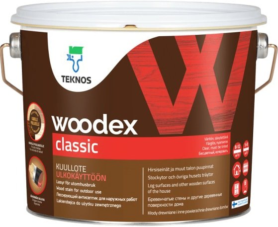 

Антисептик Teknos Woodex Classic (2.7 л)