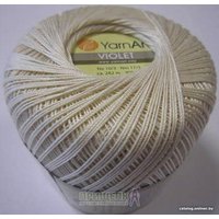 Пряжа для вязания Yarnart Violet 6282 (282 м, молочный, 6 мотков)