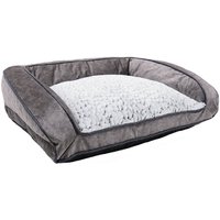 Лежак Rosewood Люкс плюш 04812/RW (серый)