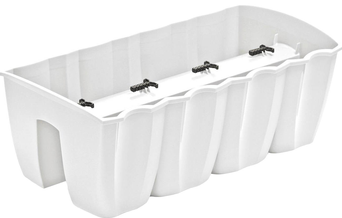 

Кашпо Prosperplast Crown DCRO600-S449 (белый)