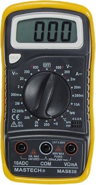 

Мультиметр Mastech MAS838