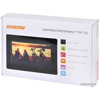 Цифровая фоторамка Digma PF-733 (черный) [PF733BK]