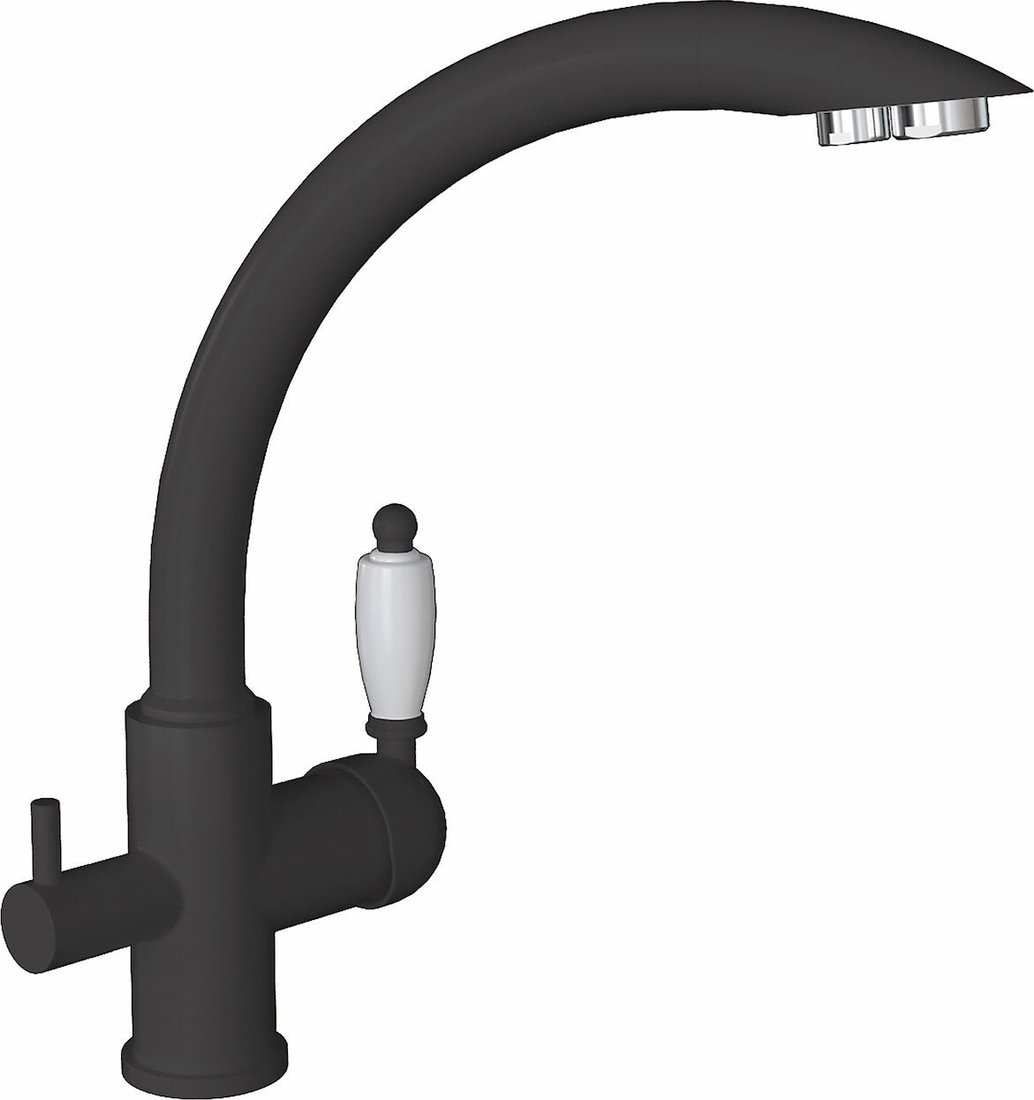 

Смеситель Florentina Шале (антрацит)