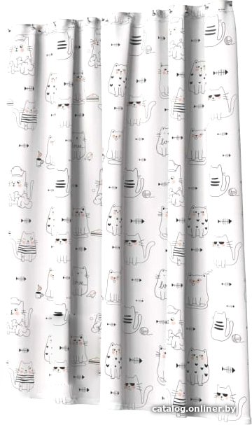 Шторка-занавеска для ванны Fora Cats FOR-PH-CATS