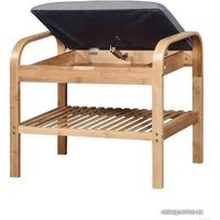 Банкетка Halmar ST-12 60/33/50 (натуральный/серый)