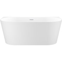 Ванна Wellsee Excellence Pro 180x80 28760401R (пристенная ванна белый глянец, экран, ножки, сифон-автомат хром)