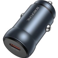 Автомобильное зарядное Borofone BZ32 (серый)