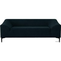 Диван Brioli Тони двухместный (рогожка, J17 темно-синий)