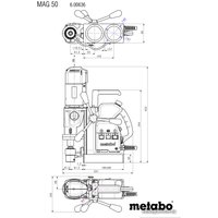Сверлильный станок Metabo MAG 50 600636500