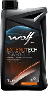 

Трансмиссионное масло Wolf ExtendTech 75W-80 GL 5 1л