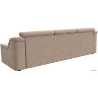 Диван Лига диванов Линдос (велюр, бежевый)