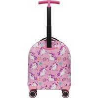Чемодан-спиннер Verage Pink Pegasus (детский, розовый)