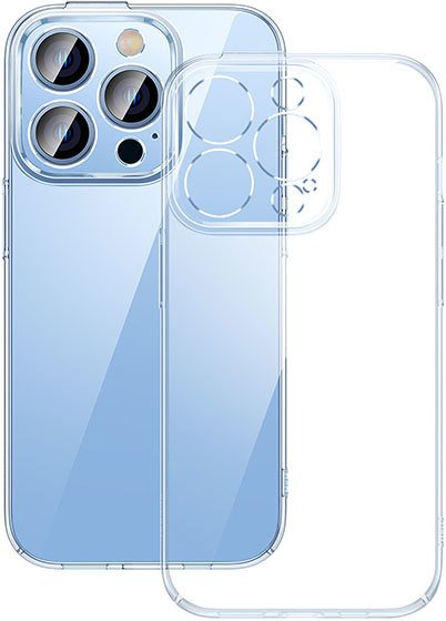 

Чехол для телефона Baseus SuperCeramic Series Glass Case для iPhone 14 Pro (прозрачный)