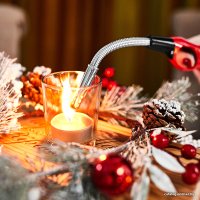 Зажигалка кухонная Сокол СК-302W (бордовый)