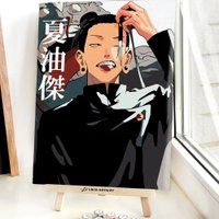 Картина по номерам Red Panda Гето Сугуру Магическая Битва p55238