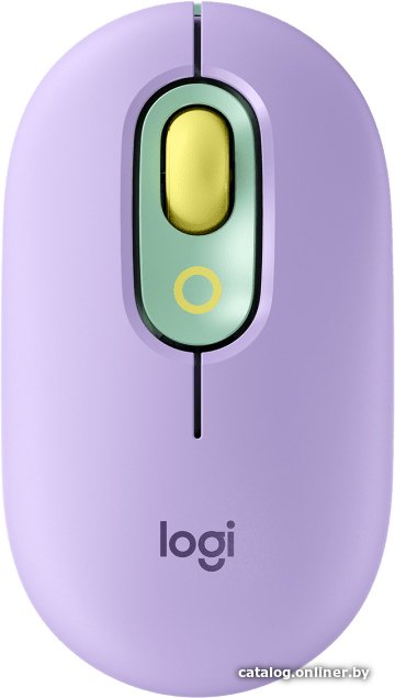 Мышь Logitech Pop Mouse (сиреневый/зеленый)