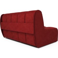 Диван Мебель-АРС Аккордеон Барон №2 ППУ 120x200 (бархат красный Star Velvet 3 Dark Red)