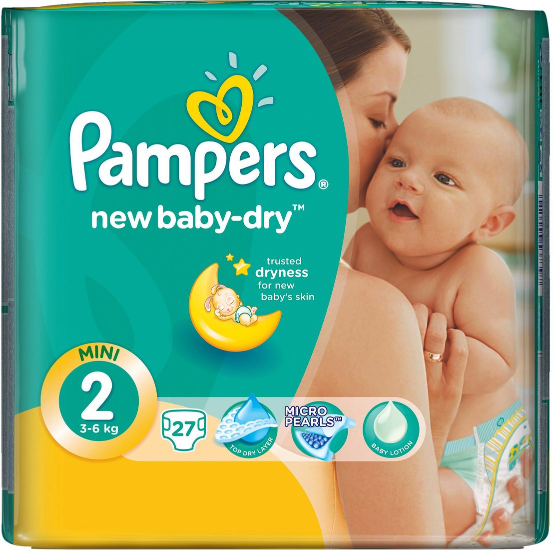 

Подгузники Pampers New Baby-Dry 2 Mini (27 шт)