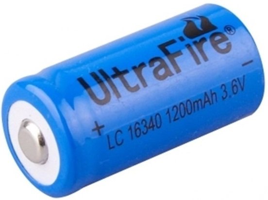 

Аккумулятор Ultrafire 16340 1200mAh