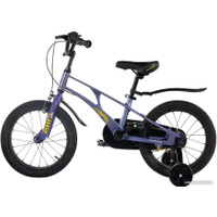 Детский велосипед Maxiscoo Air Стандарт Плюс 16 2024 (синий карбон)