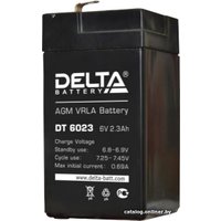 Аккумулятор для ИБП Delta DT 6023 75 (6В/2.3 А·ч)