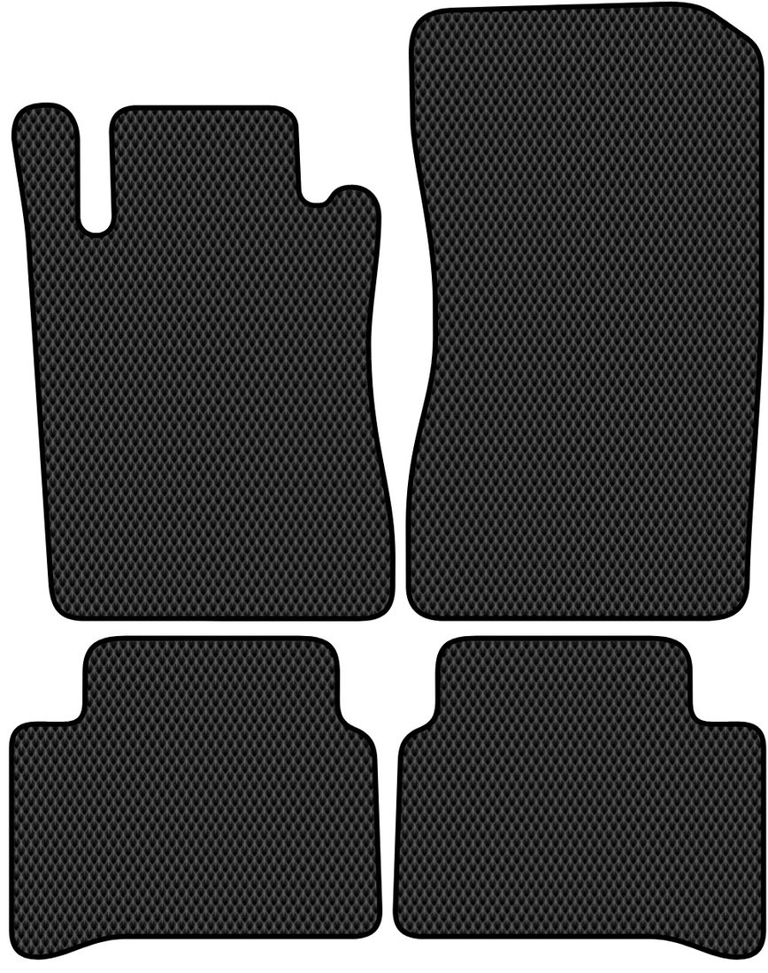 

Комплект ковриков для авто Alicosta Mercedes-Benz CLS-Class I (седан / C219) 2004 - 2010 (черный, ромб)