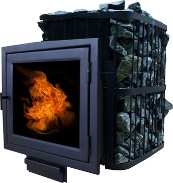 Банная печь ComfortProm Чугун 20м3, Панорама