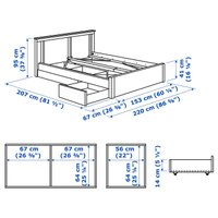 Кровать Ikea Songesand s19241207