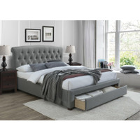 Кровать Halmar Avanti 160x200 (серый)