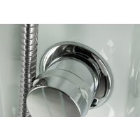 Душевая кабина Saniteco SNT-88 90х90 (белый/прозрачное стекло) в Бресте