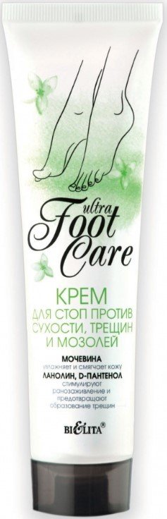 

Belita Крем для ног Ultra Foot Care Для стоп против сухости трещин и мозолей 100 мл