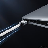 Кабель Baseus CoolPlay Series Fast Charging Data Cable 100W USB Type-A - USB Type-C (1 м, белый)