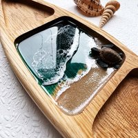 Менажница Wood_N_Sea Лодочка с черепахой