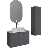  Grossman Тумба под умывальник Кристалл-80 108043