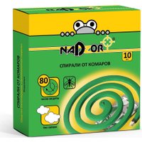 Спираль от насекомых Nadzor От комаров 10 шт