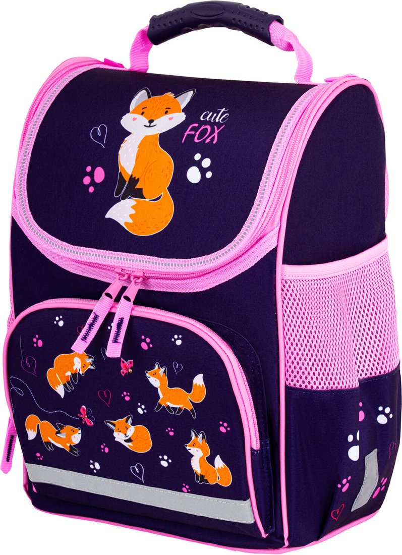 Школьный рюкзак Пифагор Basic. Playing Foxes 273136